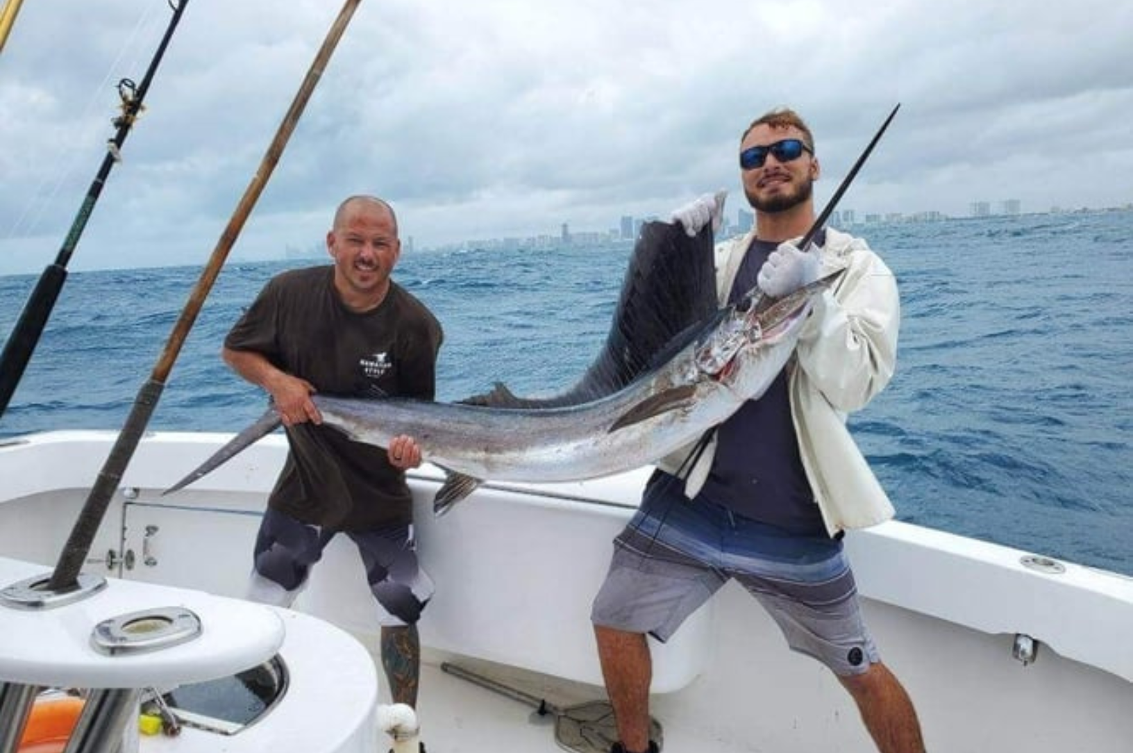 Caída de pesca en alta mar en Florida