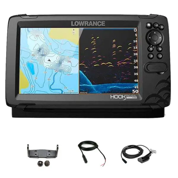 Lowrance HOOK Reveal 9 HDI Contorno+